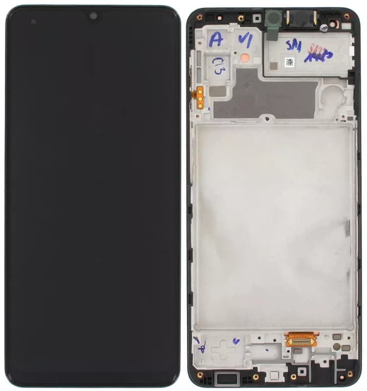 Дисплей для Samsung A16/A165 + тачскрин черный с рамкой OLED Дисплей для Samsung A16/A165 + тачскрин черный с рамкой OLED
