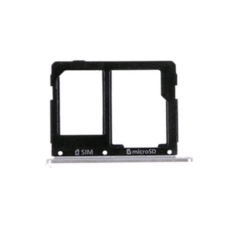 Держатель сим для Samsung A310/A3 2016 черный