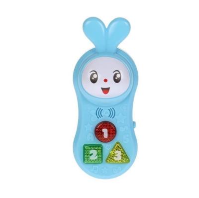 Детский мобильный телефон музыкальный с трещеткой Малышарики 35+ песен и звуков Умка