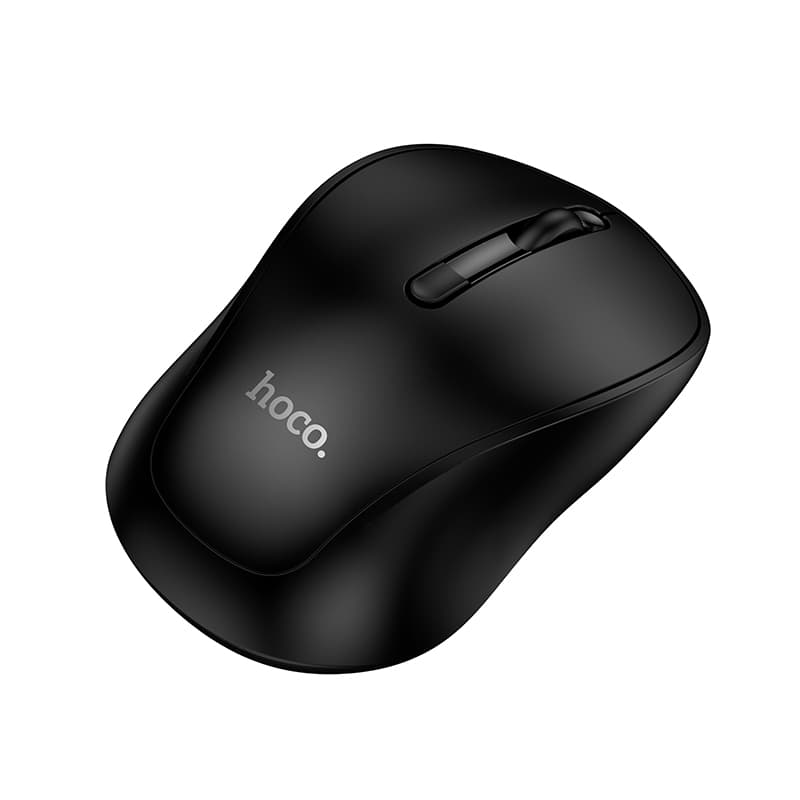 Мышь беспроводная Hoco GM41 двухрежимная 2.4G Bluetooth+USB черная