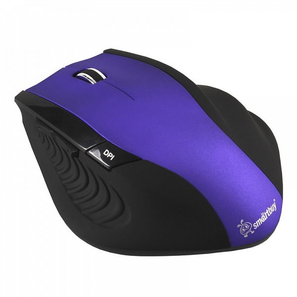 Мышь беспроводная Smartbuy 613AG фиолет/черная (SBM-613AG-PK)