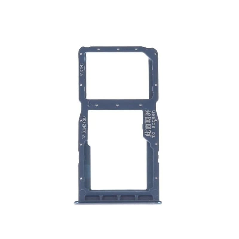 Держатель сим для Huawei Honor P30 Lite/Honor 20 Lite/Honor 20S синий