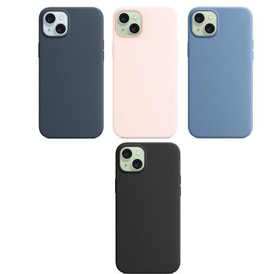 Чехол накладка для iphone 13 Pro (6.1) soft силикон розовая с магнитом