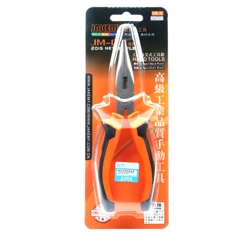 Плоскогубцы диагональные Jakemy JM-CT1-1 Плоскогубцы диагональные Jakemy JM-CT1-1