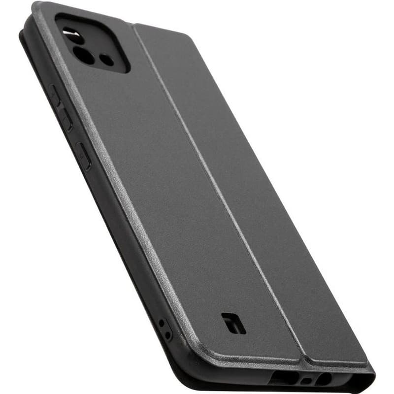 Изображение Чехол-книжка для Realme C25/C25S Red Line с застежкой на магнитах серый фото Чехол-книжка для Realme C25/C25S Red Line с застежкой на магнитах серый