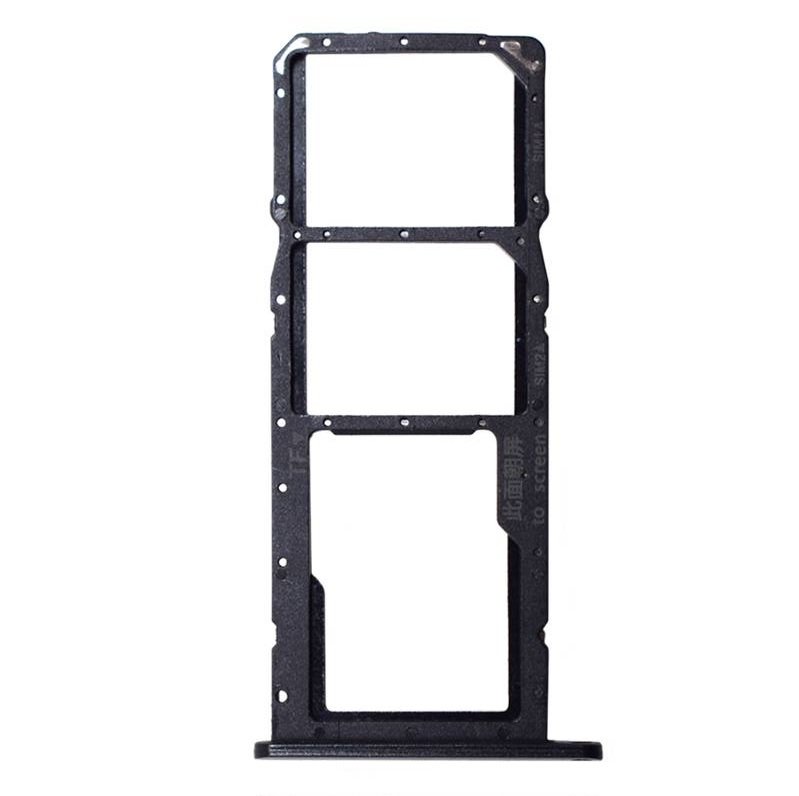 Держатель сим для Huawei Honor Y6 2019 черный