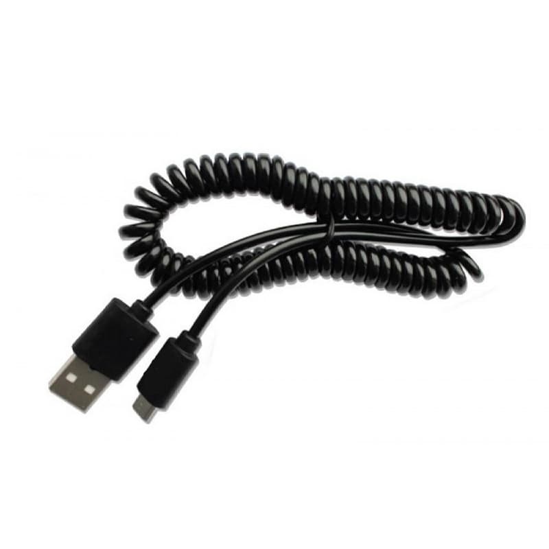 Кабель для зарядки Mini USB AVS MN-32 2м витой черный