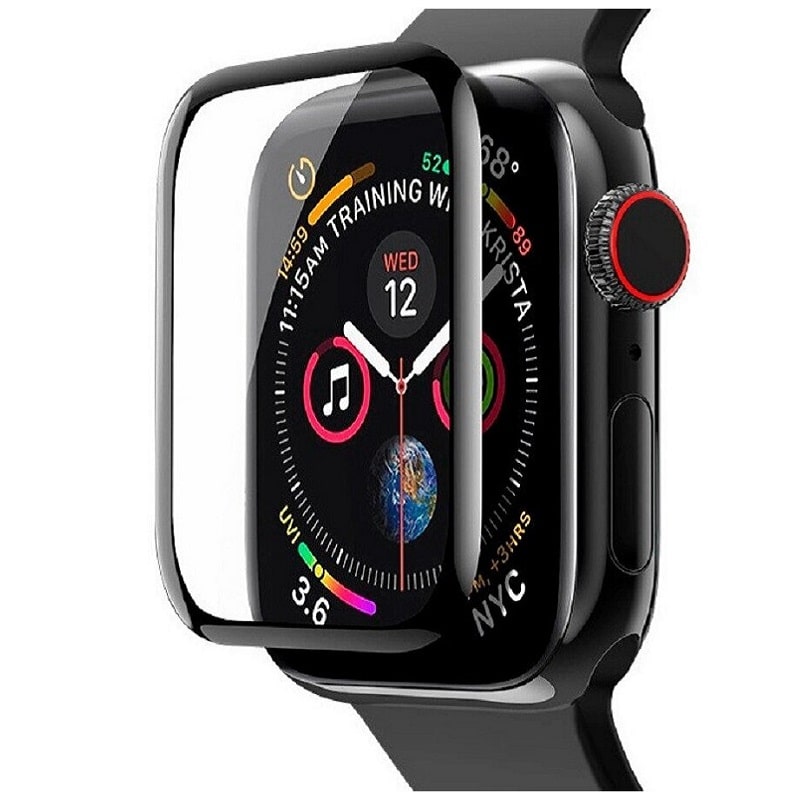 Стекло тачскрина для iphone Watch 3 (42mm) черный