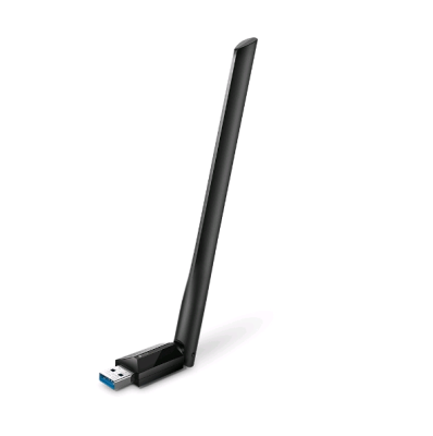 USB адаптер Wi-Fi TP-Link Archer T3U Plus AC1300 черный (USB3.0 2.4ГГц и 5ГГц до 867Мбит/с)