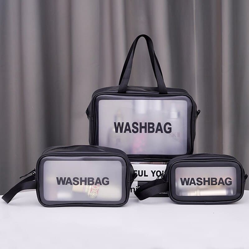 Сумочка косметичка клатч пенал Washbag черная 20,5*7*13см Сумочка косметичка клатч пенал Washbag черная 20,5*7*13см