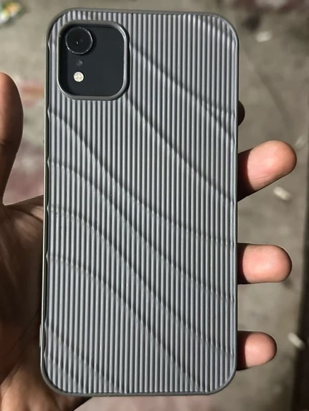 фото Чехол накладка для iphone 15 Pro Max (6.7) рифленая силикон серая