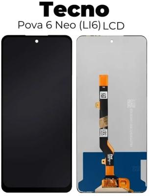 Дисплей для Tecno Pova 6 Neo + тачскрин черный o