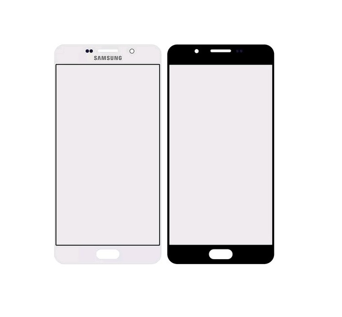 Стекло тачскрина для Samsung A710 черный