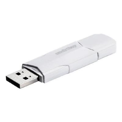 Флеш-накопитель Smartbuy Clue белый 4Gb