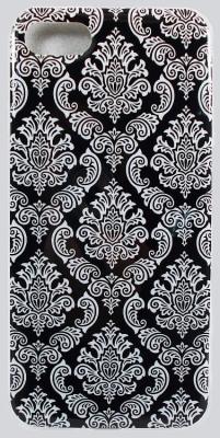 Чехол накладка для Meizu M5 силикон рисунок узор черная