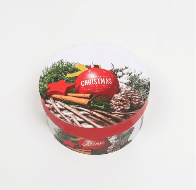 Коробка подарочная "Елочный шар" 17x17x9 см 7905354