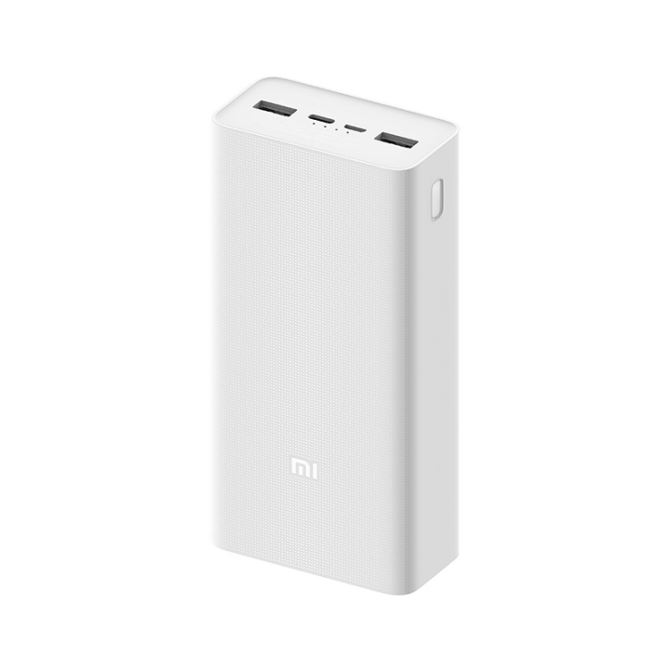 фото Внешний аккумулятор повербанк Xiaomi Mi Power Bank 3 30000mAh Quick Charge Version белый