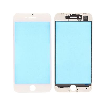 Стекло тачскрина+Рамка+OCA для iphone 8 Plus  белый o