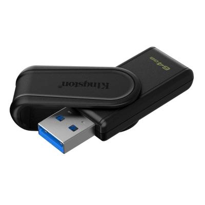 Флеш-накопитель Kingston DT Exodia S USB 3.2 черный 64Gb