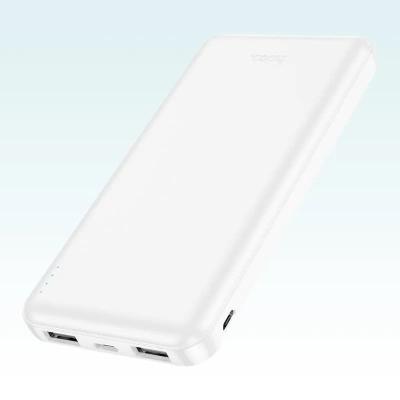 Внешний аккумулятор повербанк Power bank HOCO J100 10000mAh белый