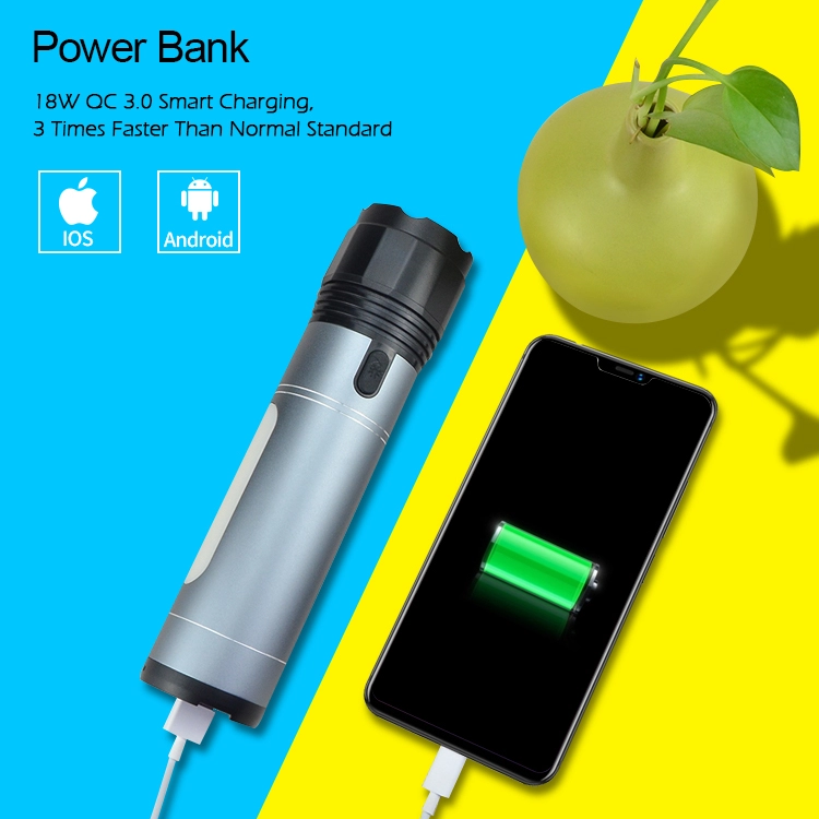 фото Пусковое устройство для автомобиля My KYT 10000mAh QC3.0 с фонариком черное
