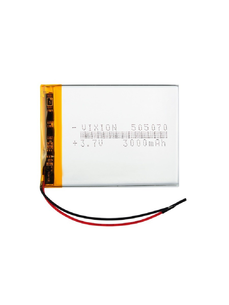 фото Аккумулятор универсальный VIXION 5x50x70mm 3,7v 3000mAh
