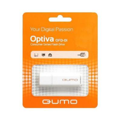 Флеш-накопитель QUMO Optiva 01 White белый 64Gb