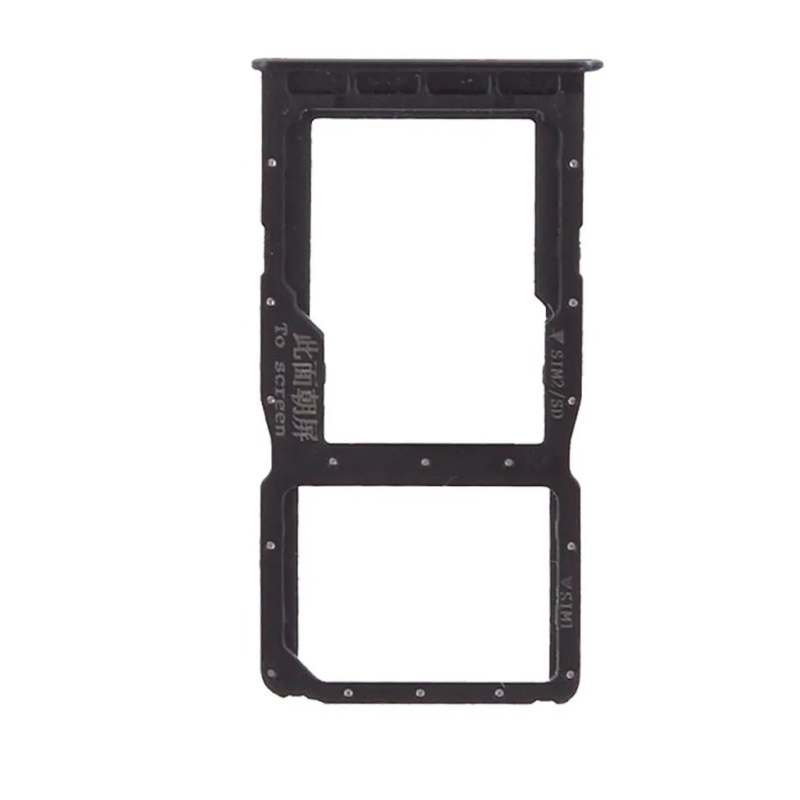 Держатель сим для Huawei Honor P30 Lite/Honor 20 Lite/Honor 20S черный