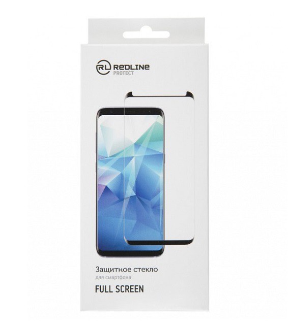 фото Защитное стекло для Huawei P40 Red Line FULL GLUE черное