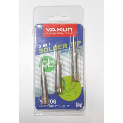 Жало к паяльнику YA XUN YX 206 i прямое, тонкое (металл)3шт.