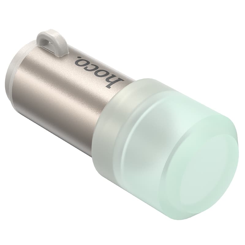 Изображение Портативный фонарик-брелок адаптер Hoco UA38A Type-C USB-C to LED серый металл фото Портативный фонарик-брелок адаптер Hoco UA38A Type-C USB-C to LED серый металл