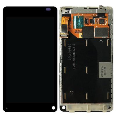 Дисплей для Nokia N9+ тачскрин с рамкой o