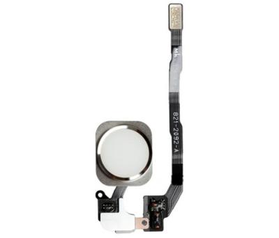 Шлейф для iphone 5S на кнопку Home белый