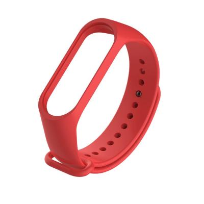 Ремешок для Mi Band 5/Mi Band 6/Mi Band 7 Red Line красный