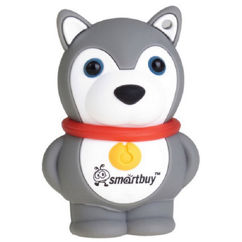Изображение Флеш-накопитель Smartbuy Wild series Собачка 8Gb Изображение Флеш-накопитель Smartbuy Wild series Собачка 8Gb