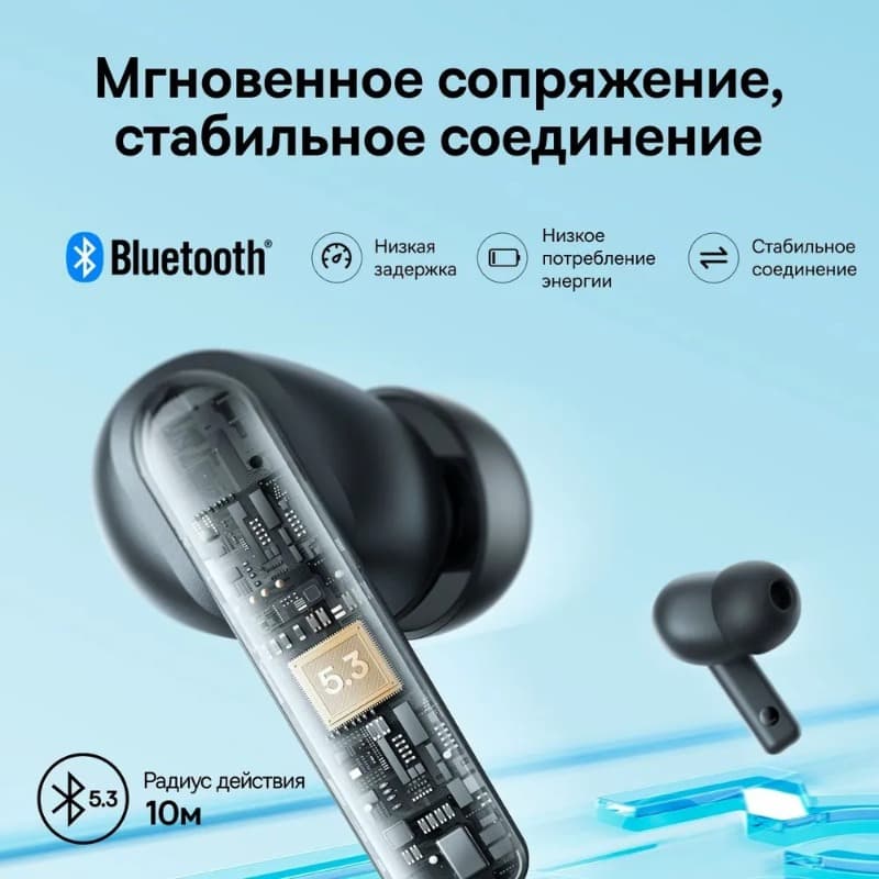 Изображение Наушники беспроводные Baseus Bowie E17 белые фото Наушники беспроводные Baseus Bowie E17 белые