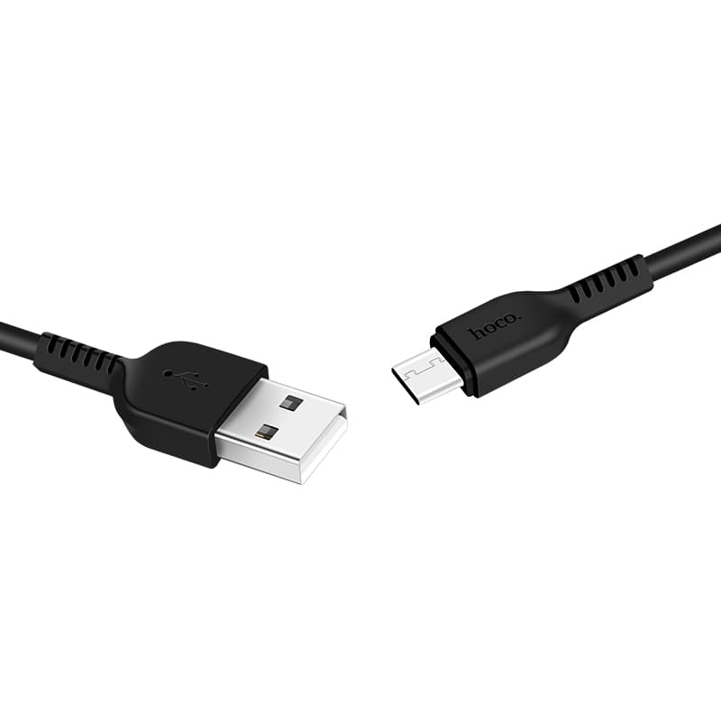 Кабель для зарядки Type-C USB HOCO X20 3м 3A черный Кабель для зарядки Type-C USB HOCO X20 3м 3A черный