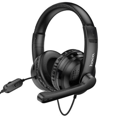 Наушники проводные накладные игровые Hoco W103 Magic Tour Gaming черные