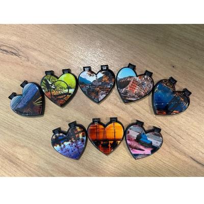 POPSOCKET попсокет для телефона сердце с зеркальцем рисунок в ассортименте