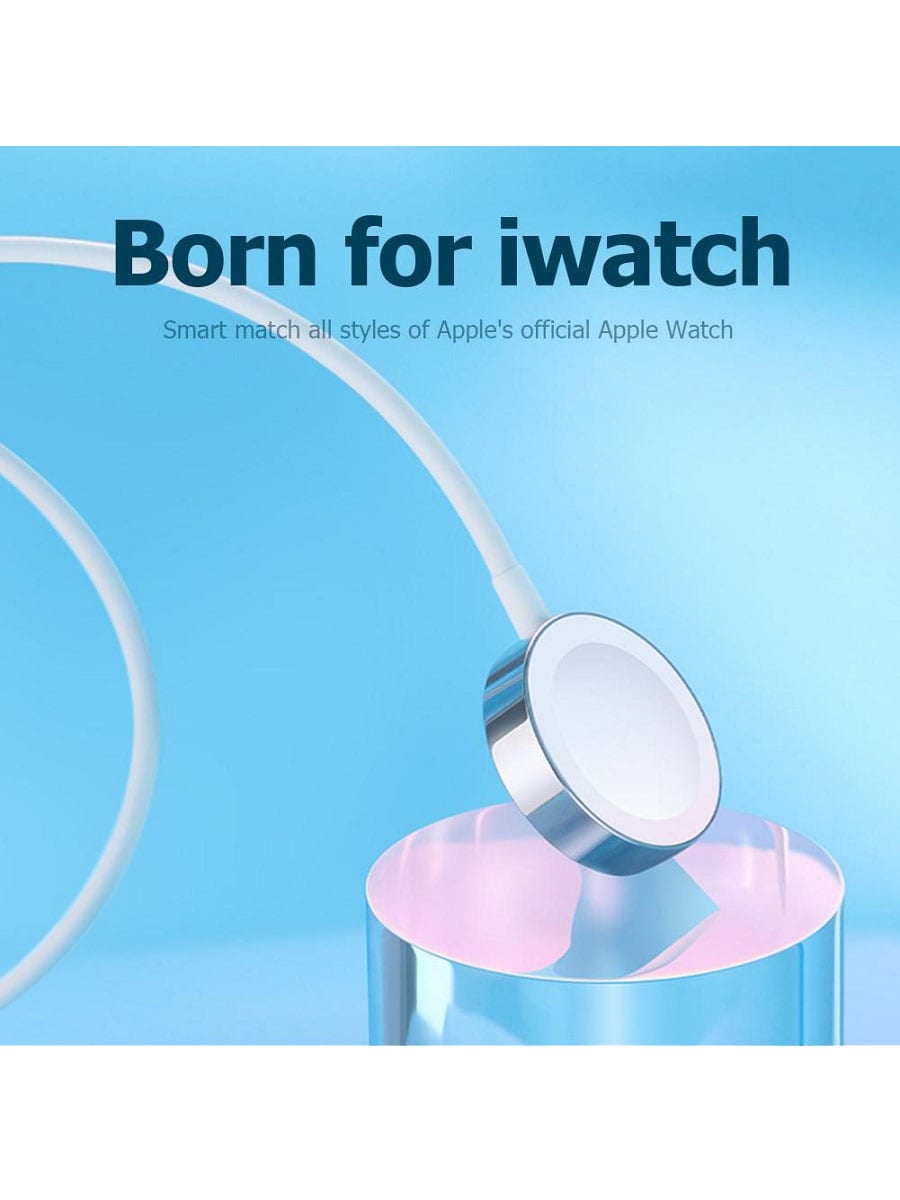 Магнитное зарядное устройство кабель для часов Apple Watch Joyroom S-IW001S в USB-A 1.2м белое