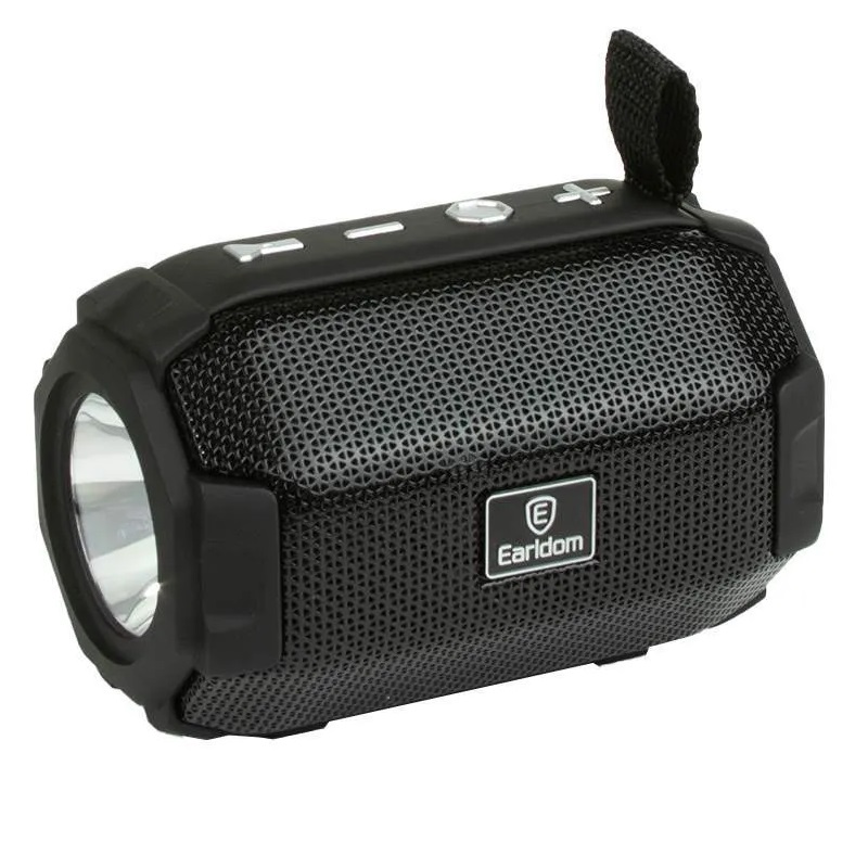 Колонка блютуз Ealdom ET-A16 1200mAh черная