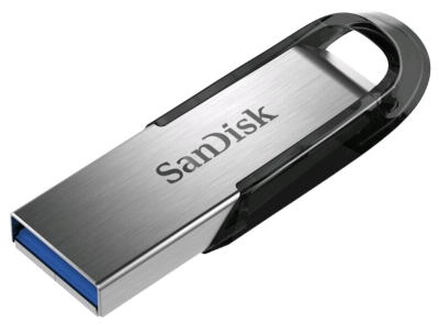 Флеш-накопитель Sandisk Cruzer Ultra Flair Z73 USB 3.0 150MB/s 32Gb серебристо-черный