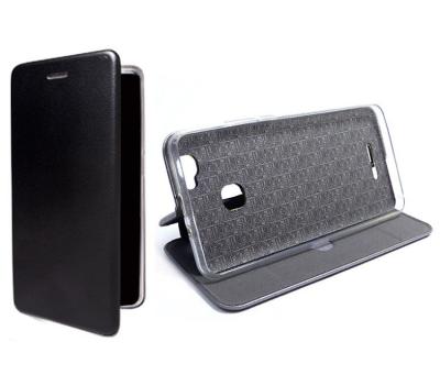 Чехол-книжка для BQ-5503 Nice 2 эко кожа+силикон черная