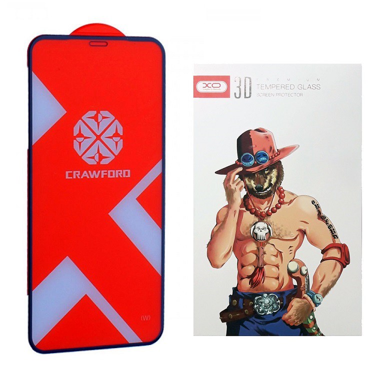 фото Защитное стекло для iphone 11 Pro Max/XS Max 6.5 xomobile FD7 3D Full screen 0.26mm черное