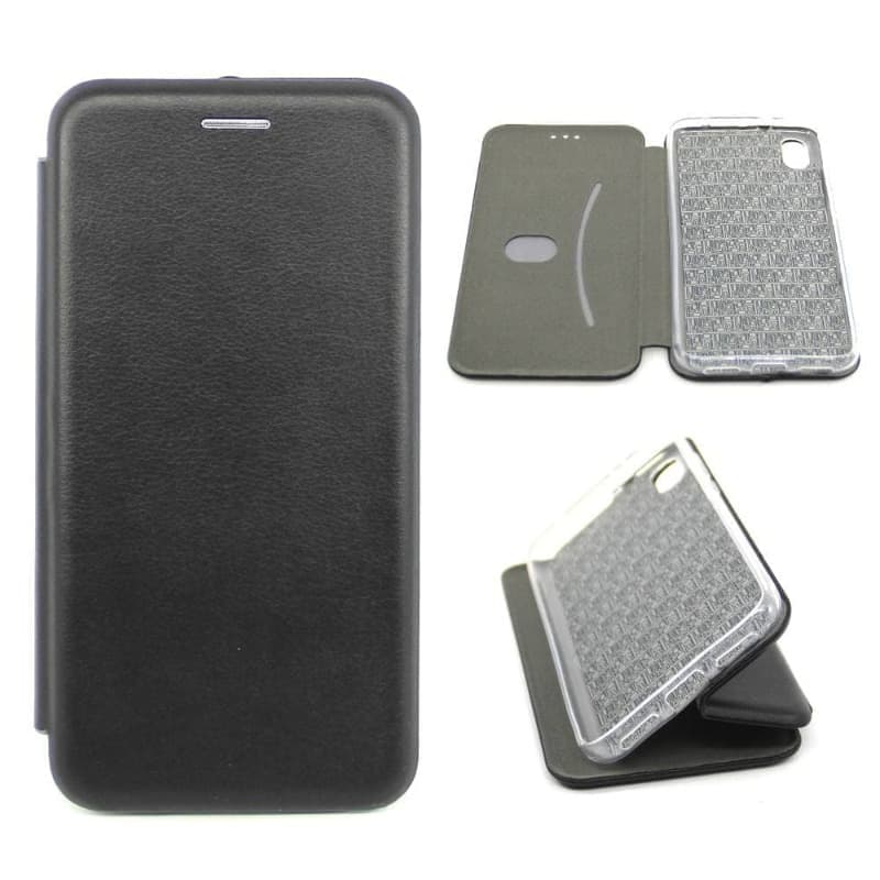 фото Чехол-книжка для Xiaomi Redmi 12C Fashion Case темно-синий