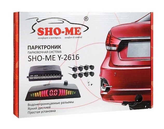фото Парктроник Sho-me Y-2616 N08 Silver 22mm																
