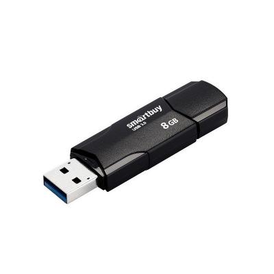 Флеш-накопитель Smartbuy Clue черная 8Gb