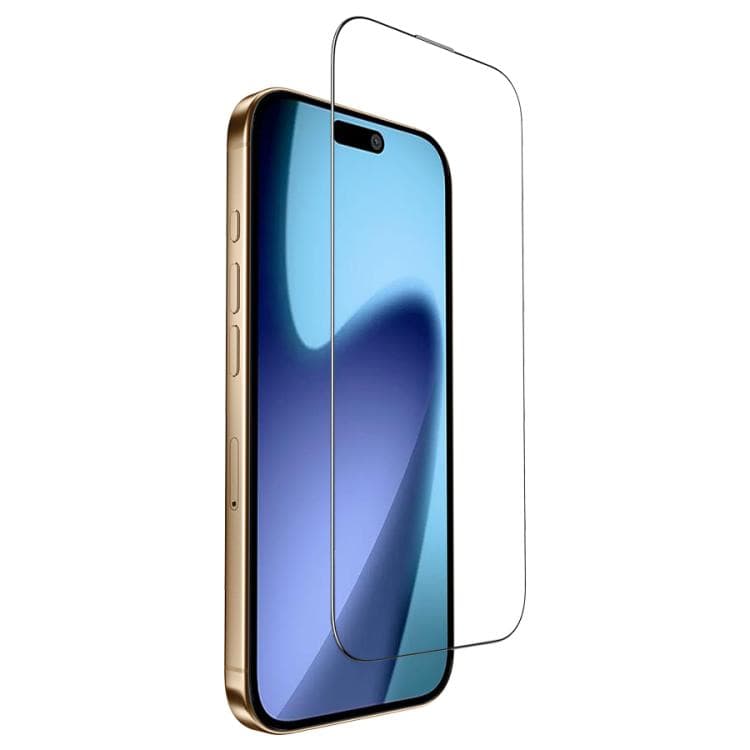 фото Защитное стекло для iphone 17 Pro 6.3 Joyroom JR-MQS0606 2.5D пылезащитное черное