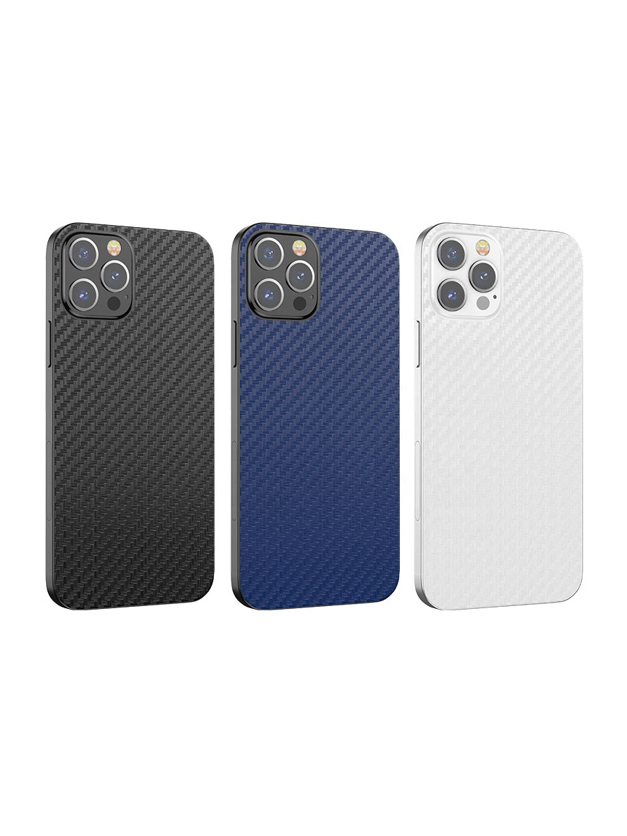 Изображение Пленка универсальная на заднюю панель HOCO GB002 Carbon fiber синяя фото Пленка универсальная на заднюю панель HOCO GB002 Carbon fiber синяя