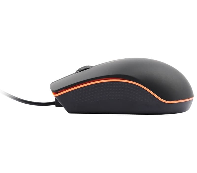 Мышь проводная VIXION M20 черная 800dpi